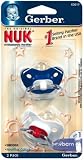 Gerber NUK Classic Silicone Pacifier, Size 1, (2-Count) BPA Free (4-Pack)