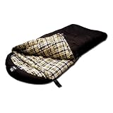 Grizzly -50 Degree Canvas Sleeping Bag (Black)