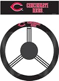 MLB Cincinnati Reds Poly-Suede Steering Wheel Cover