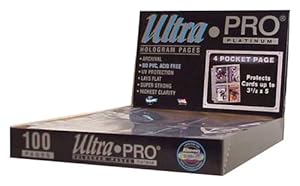 Ultra Pro 4 Pocket (Postcards) Pages (100 Pages)