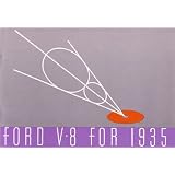1935 FORD Sales Brochure Literature Book Piece 