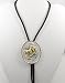 German Silver Bullrider Bolo Tie