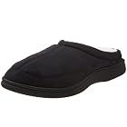 Dearfoams Microfiber Suede Clog With Toe-Cap