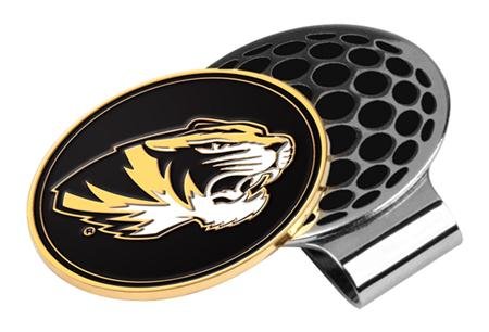 Missouri Tigers Mizzou Mu Ncaa Hat Golf Clip With Ball Marker