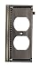 Elk 2506AP Antique Platinum End Switch Plate