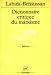 Dictionnaire critique du marxi...