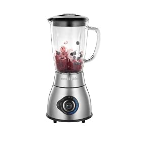 Russell Hobbs 14500 Platinum Collection Professional Blender Glass Jug Stainless Steel Base