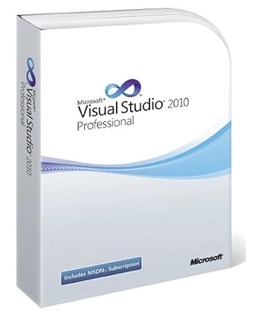 Microsoft Visual Studio 2010 Professional Edition - Ensemble complet - 1 utilisateur - EDU - DVD - Win - français