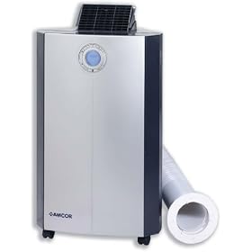Amcor Climatiseur Mobile 9000 BTU par heure 24 heures Timer 3 la vitesse du ventilateur W377xH750xD400mm Ref PLM12 KE-410