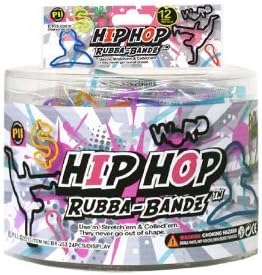 PII Rubba Hip Hop Bandz Silly Wholesale Tub 288 Bands!