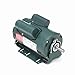 Leeson Electric E100109.00 - General Purpose Motor - 1 ph, 1/4 hp, 1800 rpm, 115/230 V, 48 Frame, Drip Proof Enclosure, 60 Hz, Resilient Base Mount