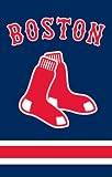 MLB Boston Red Sox Applique Banner Flag