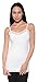 2 Pack Zenana Women's Lace Trim Cami Tank Tops Small Black, White