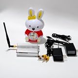 VideoSecu Wireless Security Clock Camera with receiver audio video home surveillance camera kit in functional clock
