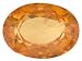 MIN .90CT 7X5MM OVAL ENHANCED ORANGE SAPPHIRE