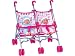 Lissi Dolls - HKT50866 - Accessoire Poupée - Poussette Jumeau + 2 Bébés