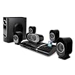 iLuv i1277 Slim Desktop Video 5.1 Channel Home Theatre System and DVD Player with iPod Dock (Black)