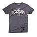 Superluxe Clothing Mens Carols Cookies Vintage Style Zombie Apocalypse T Shirt, Smoke Gray, Medium