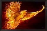 Phoenix Rising Framed Framed Art Poster Print, 36x24