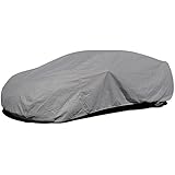 Budge Lite Car Cover Fits Sedans up to 200 inches, B-3 - (Polypropylene, Gray)