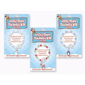 Holiday Dangler Kid's Stretch Toggle Bracelet
