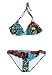 Ladies Babylon Bikini Set - Triangle Swimwear in Turquoise by Iron Fist Clothing