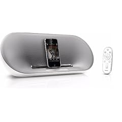 Philips DS8500 Fidelio Stereo-Lautsprecher f�r Apple iPod/iPhone (30 Watt) wei�