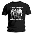 Mens T-Shirt The Clash Band Figures