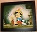 8 x 10 Pinocchio Color Photo Hand Signed Original Voice Pinocchio circa 1939 .... Dickie Jones. Brank New Custom Frame