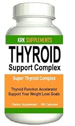 Thyroid Support Complex 180 caps Garcinia Cambogia KRK SUPPLEMENTS