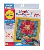 Childs Craft Needlework Kit - Simply Needlepoint - Flower Blossom