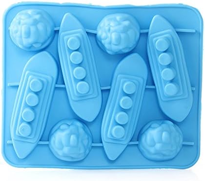 Cake Decorating Supplies Silicone Ice Cube Trays Mold Mould Carving Maker Titanic Shaped For Party Drinks