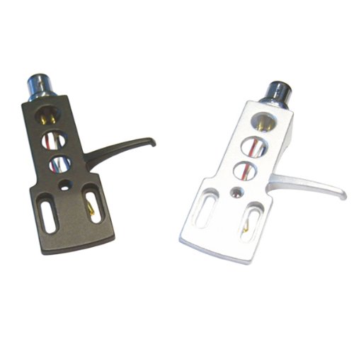 HL-H160 Schwarz Turntable Headshell mit 4 Colour Coded Wires