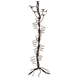 Midwest - CBK Rustic Branch and Vine 10 Bottle Wine Stand and Taper Candle Holder and Vine