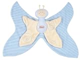 Sigikid 49918 - Farfally, Kuscheltuch Schmetterling, blau - 