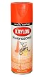 Krylon Yellow-Orange Fluorescent Spray Paint