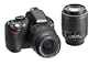 Nikon D3100 14.2MP Digital SLR Double Zoom Lens Kit with 18-55mm, 55-200mm DX Zoom Lenses and 3-Inch LCD Screen (Black) Nikon D3100 14.2MP Digital SLR Double Zoom Lens Kit with 18-55mm, 55-200mm DX Zoom Lenses and 3-Inch LCD Screen (Black)