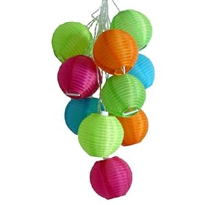 Tropical Fruit Solar String Lights