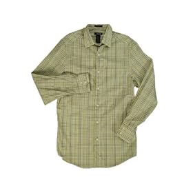 Claiborne Yarn Dyed Park Gingham Woven Shirt
