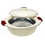 Thermos Insulated Food Server with Stainless Steel Liner 1.1 Litre, Red