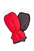 X-Gear Solid Ice Scraper Mitts (2-Pack, Black and Red)