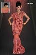 Aarti Dusty peach Georgette Designer Party Wear Sari saree