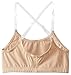 Girls and Women Dance Bra with Clear Detachable Straps Unpadded & Seamless
