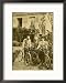 Marie and Pierre Curie the Two Scientists Set out on a Sunday Afternoon Cycle Ride Collections Framed Photographic Poster Print, 17x21