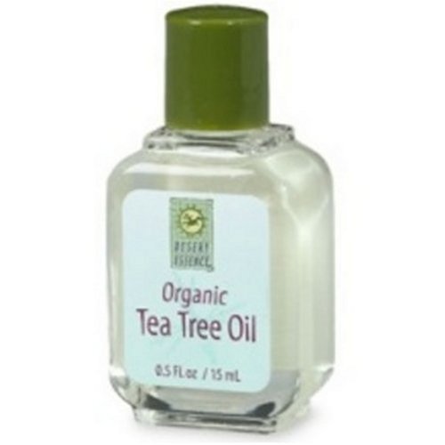 Desert Essence Organic Tea Tree Oil, .5-Ounce, 0.15 Bottle