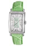 Gevril Women's Avenue of Americas Green Diamond Watch #7246NT