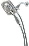 Delta 75582 In2ition 2-in-1 Shower System, Square, Chrome/Gray