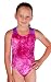 Leotard Pink Tye Dye with Purple Hologram
