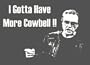 I Gotta Have More Cowbell, Christopher Walken T-shirt (Charcoal Grey) #669