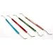 4 Double Ended Wax Carvers Polymer Mold Dentist Tools